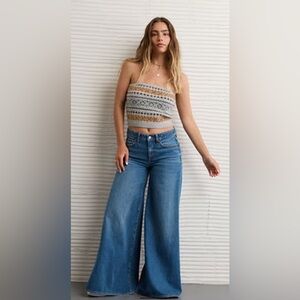 AE Whoa So Soft Tube Sweater Grey